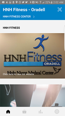 HNH Fitness - Oradell App