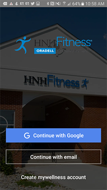 HNH Fitness - Oradell App